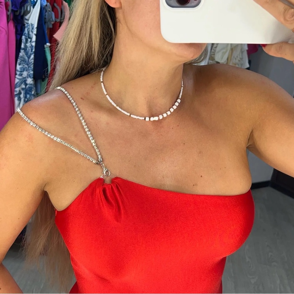 Backless bodycon maxi sexy red dress. Very stretchy material - Picture 7 of 9